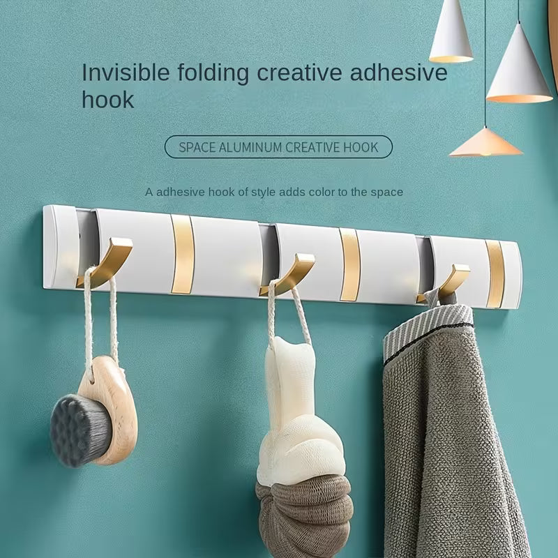 Perchero de Pared con Ganchos Pegables